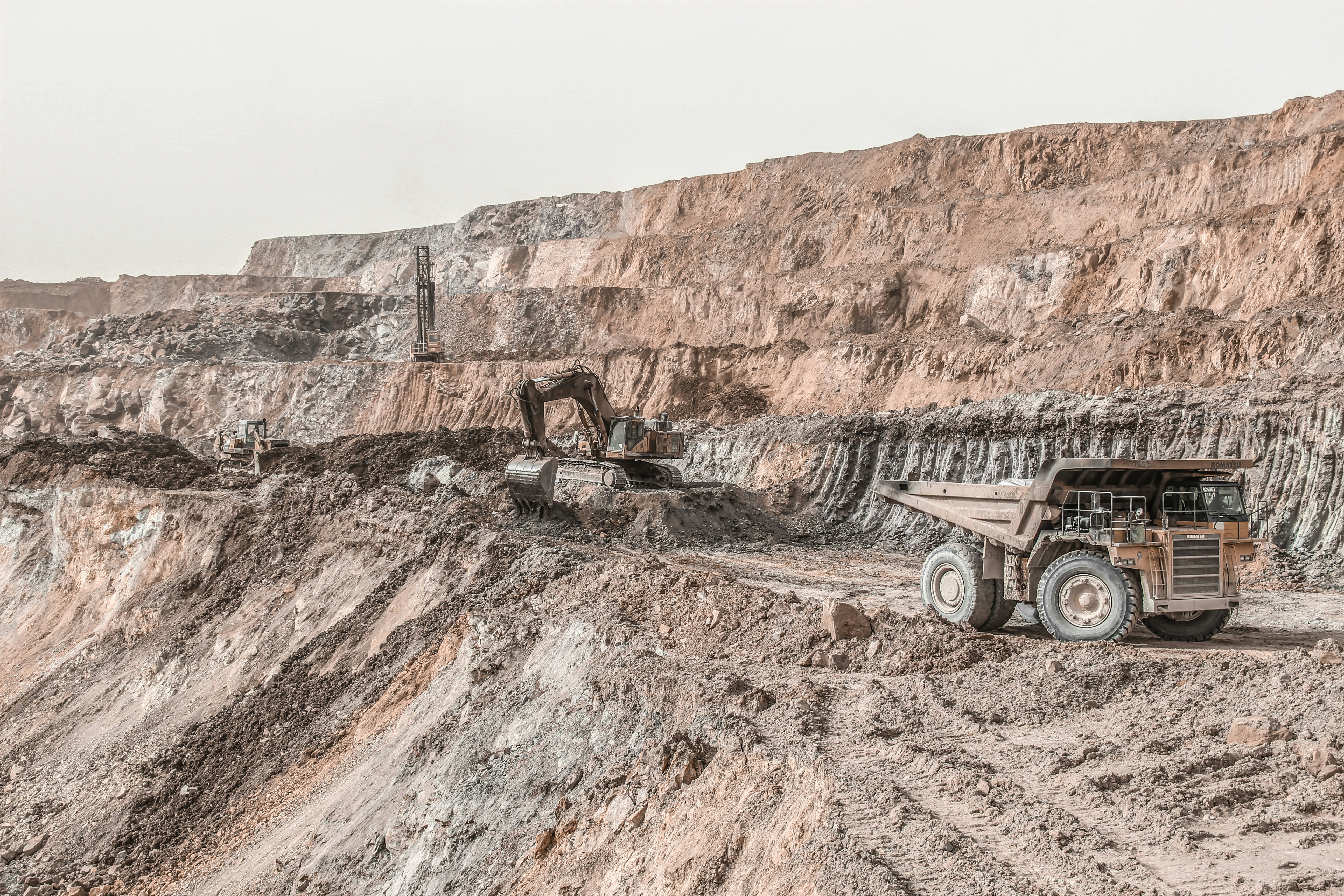 Fig 4.2 · Industrial mineral leaching facility, open-pit refining